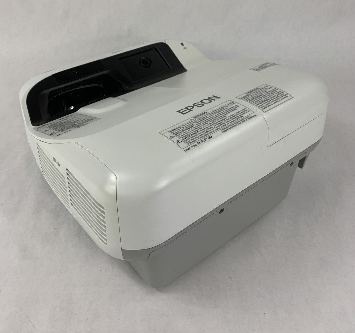Epson BrightLink 595Wi H599A LCD Lamp Projector 3393 Lamp Hours - No Remote0