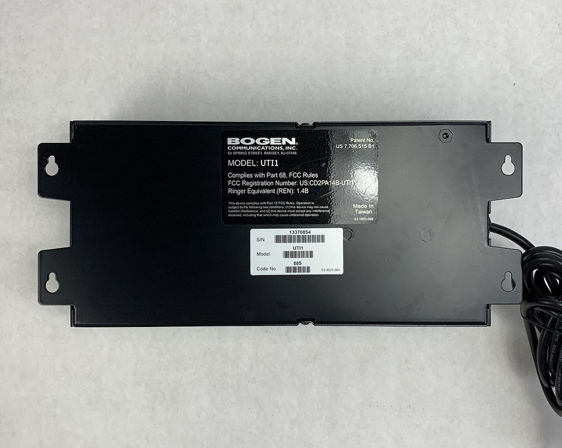 Bogen Communications UTI1 Universal Paging Interface