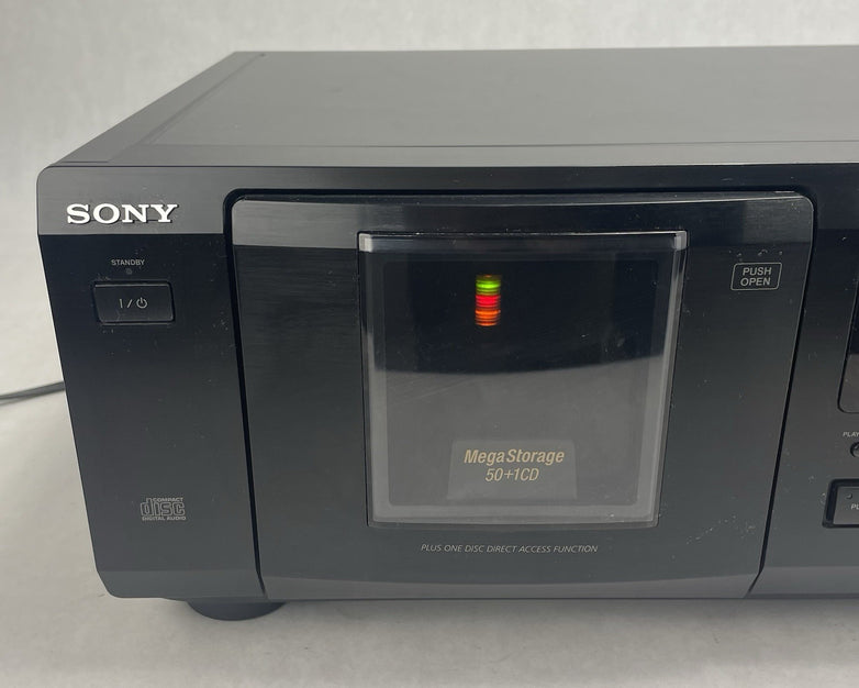 Sony CDP-CX53 50 Disc +1 CD Mega Storage Changer Player Carousel Tested