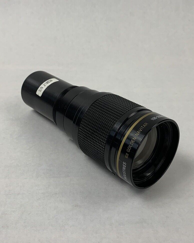D.O. Industries Golden Navitar 100-200mm f/3.5 Projection Lens
