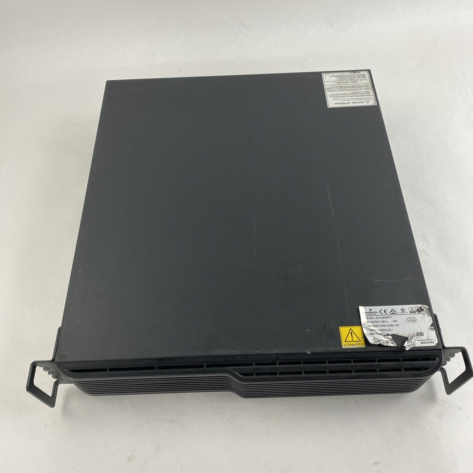 Emerson GXT4-48VBATT External Battery Cabinet 48V No Batteries 7