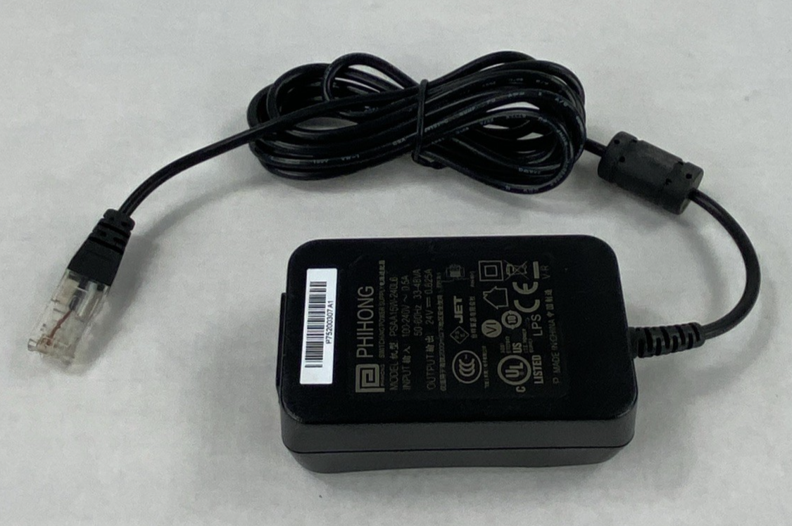 Phihong PSAA15W-240L6 24V 0.625A 15W Power Supply Lot of 5