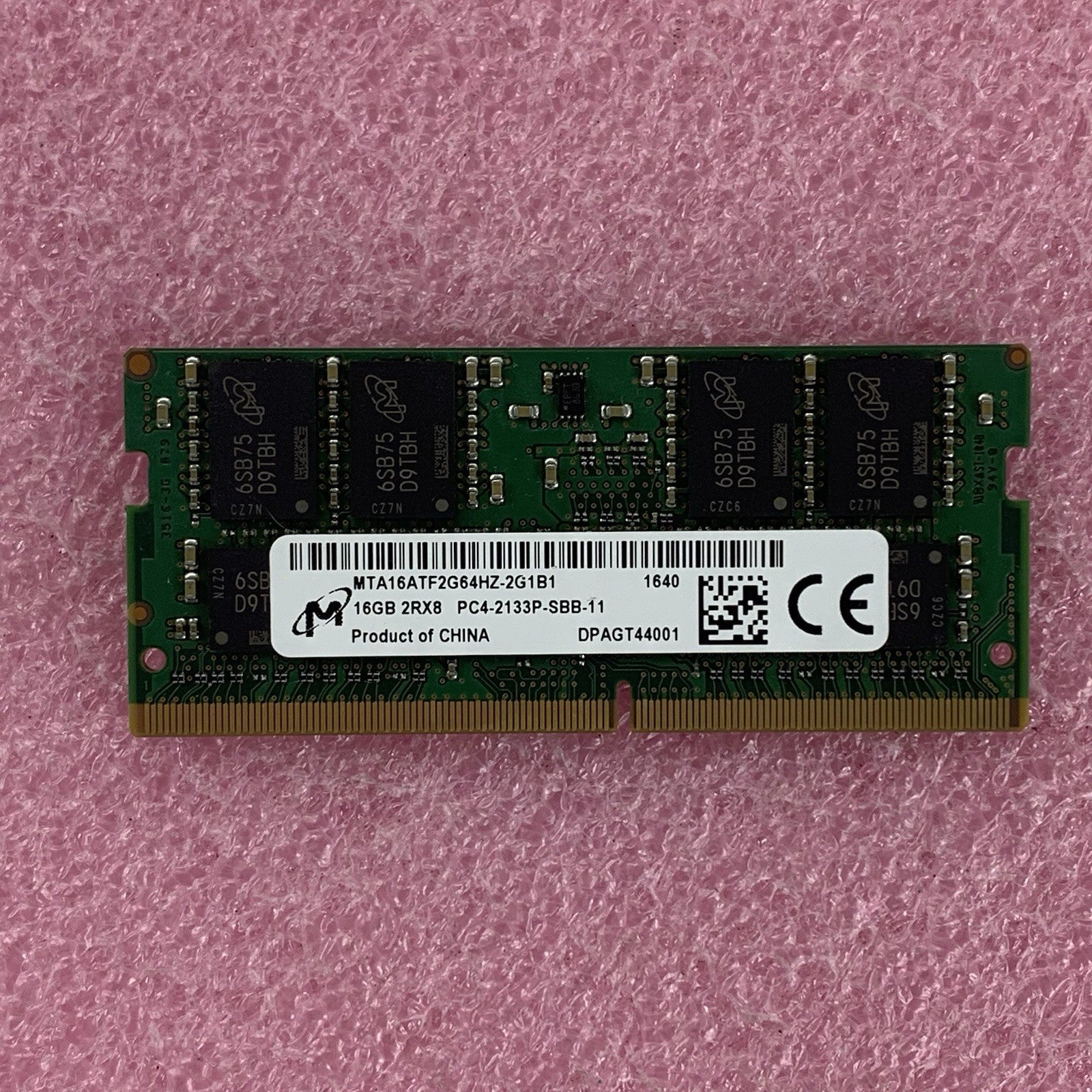 Micron MTA16ATF2G64HZ-2G1B1 16 GB PC4-2133P DDR4 Laptop Memory Ram1