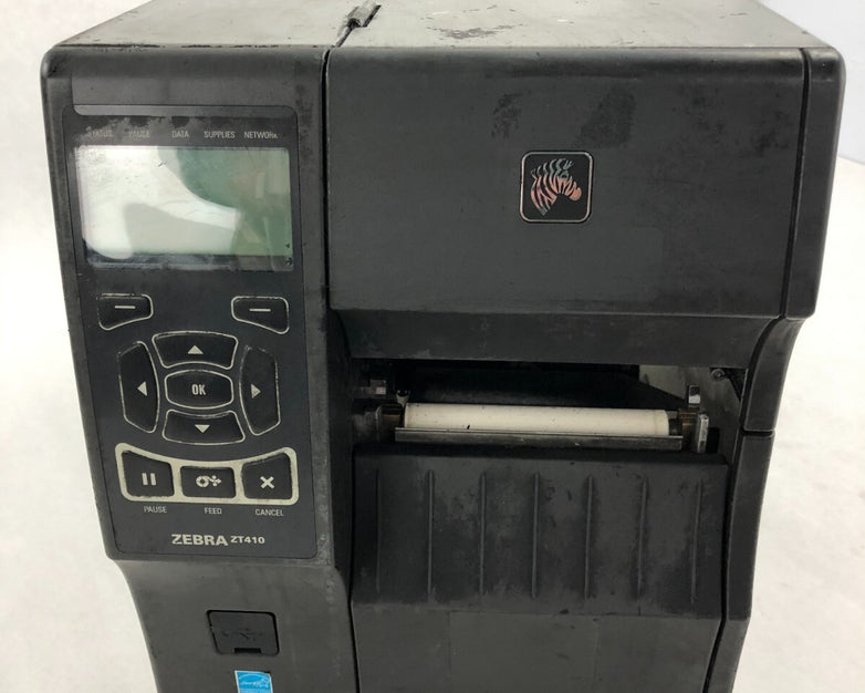 ZEBRA ZT410 300dpi ZPL Industrial Direct Thermal Label Network USB Parts/Repair