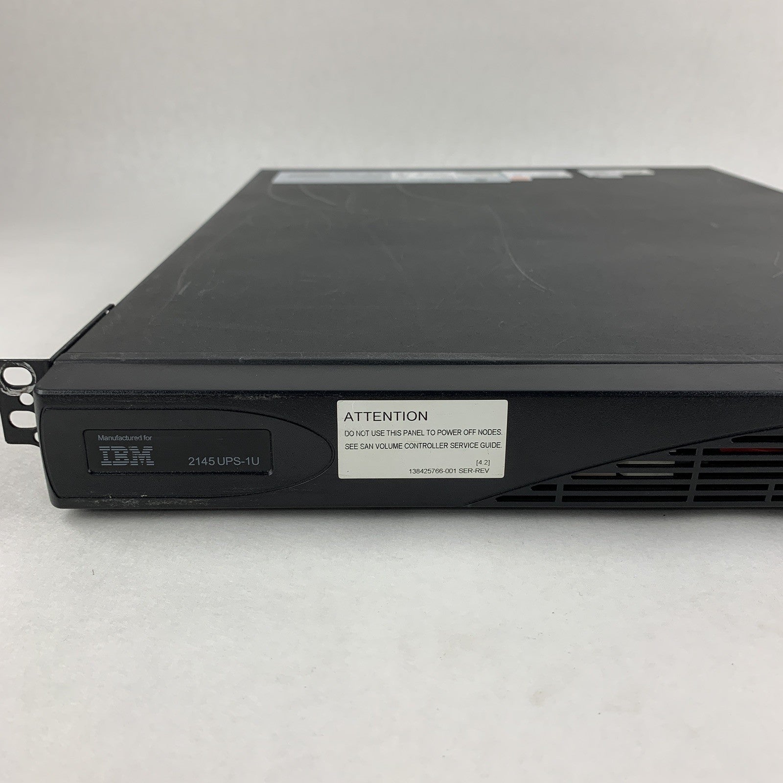 IBM 2145UPS-1U uninterruptable Power Supply Tested No Batteries W/ Caddy