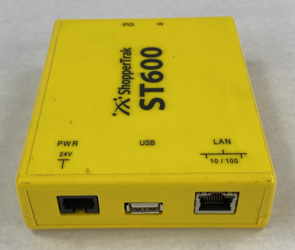 ShopperTrak ST600 Model H17200 Customer Counting Module Control