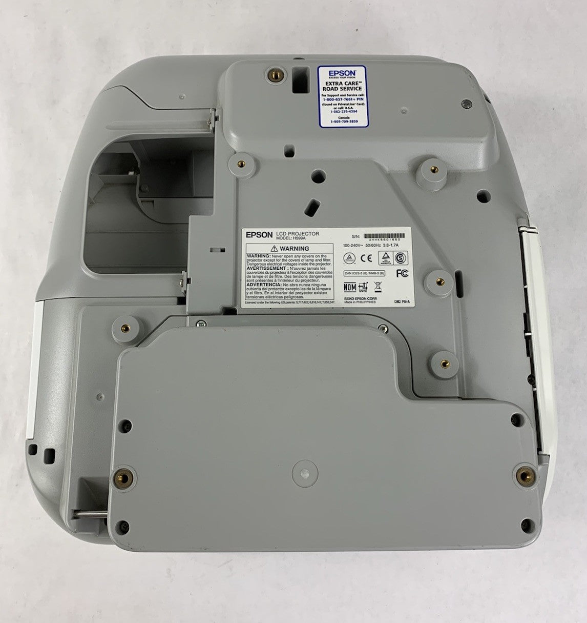 Epson BrightLink 595Wi H599A LCD Lamp Projector 48 Lamp Hours - No Remote6