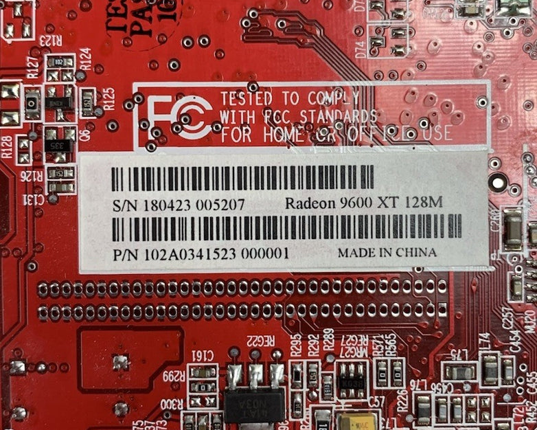 ATI Radeon 9600 XT 128M Video Graphics Card