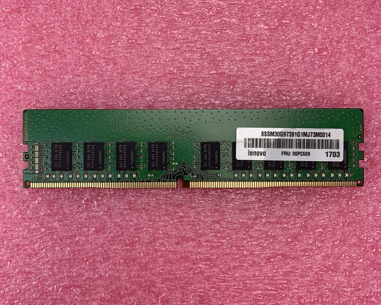 Samsung M391A1G43DB0-CPBQ PC4-2133P-EE0-10 8GB 2Rx8 Desktop Memory RAM