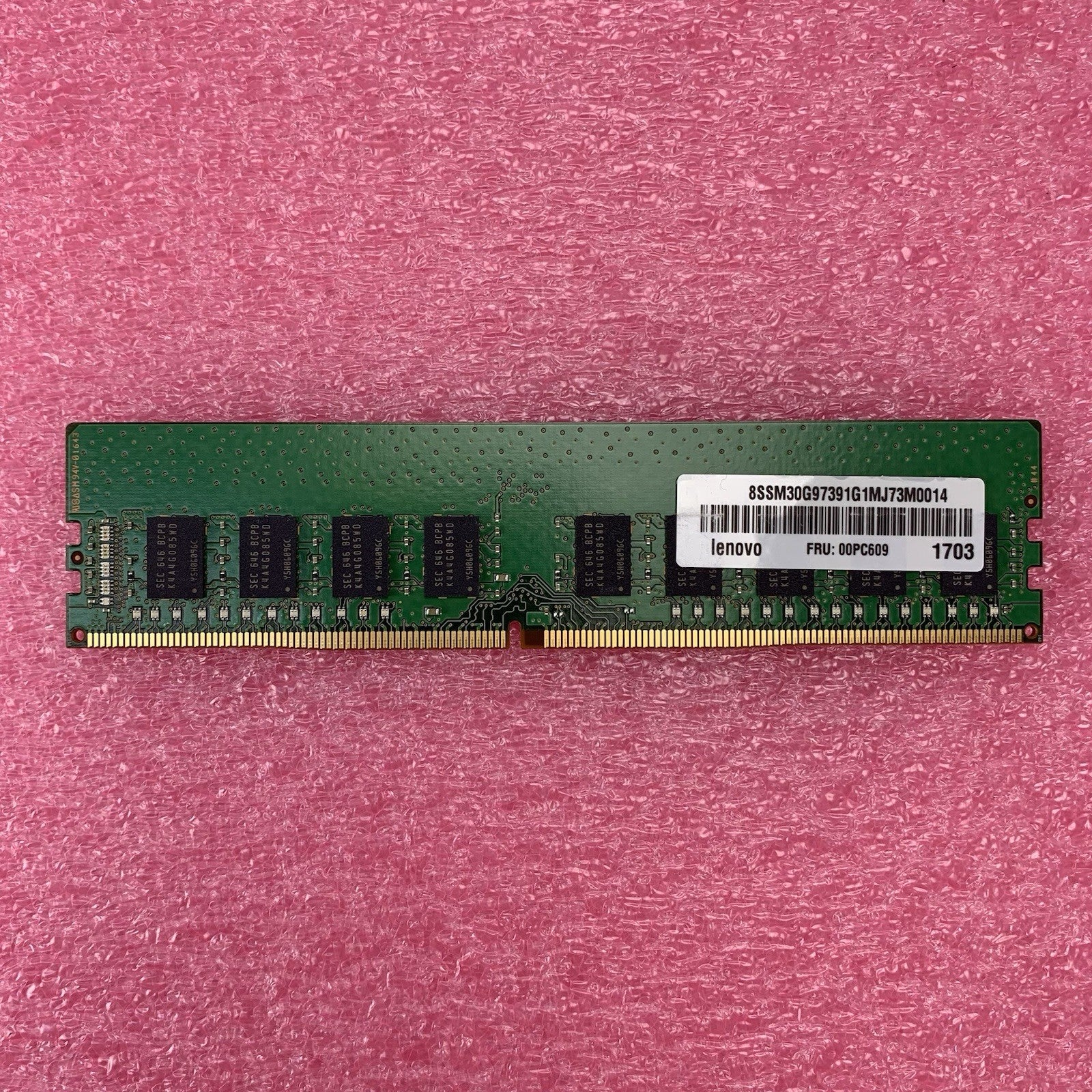 Samsung M391A1G43DB0-CPBQ PC4-2133P-EE0-10 8GB 2Rx8 Desktop Memory RAM7