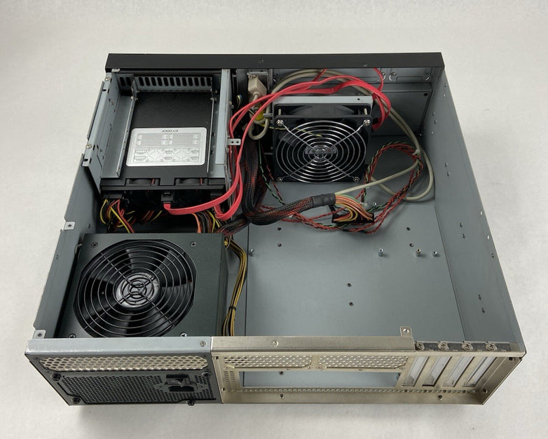 General Technics 3U Rackmount Server Chassis Antec EA650 Green 650W PSU