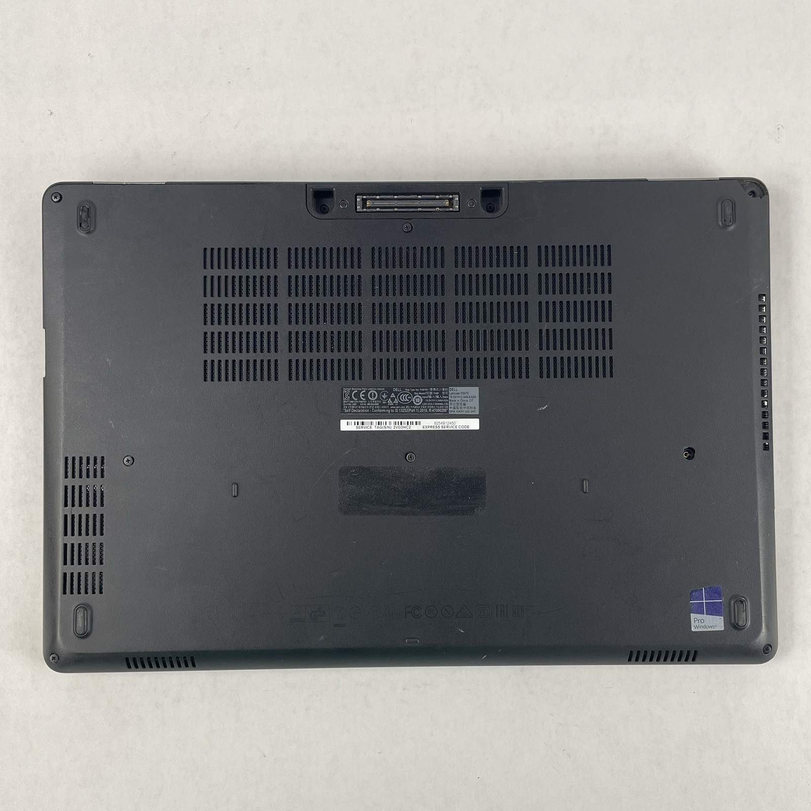 Dell Latitude E5570 15.6" i5-6300U 2.40 GHz 8 GB RAM No SSD/OS/AC/Batt - READ16