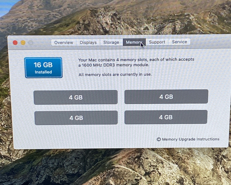 Apple A1419 iMac 2013 27" 3.2GHz i5 16GB RAM 500GB SSD os10.15.8