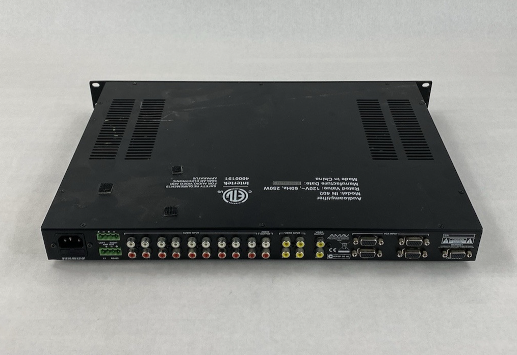 Australian Monitor IN400 Audio Amplifier Tested