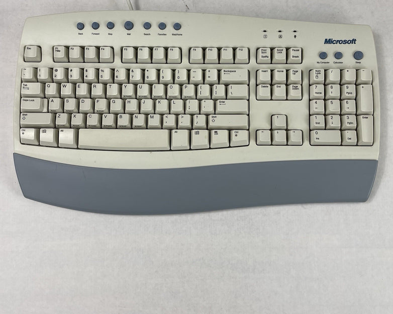 Microsoft RT9443 Internet Keyboard White Untested
