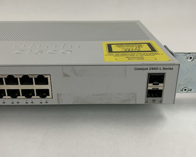 Cisco WS-C2960L-8TS-LL Catalyst 2960 8-Port Gigabit Ethernet Switch Tested