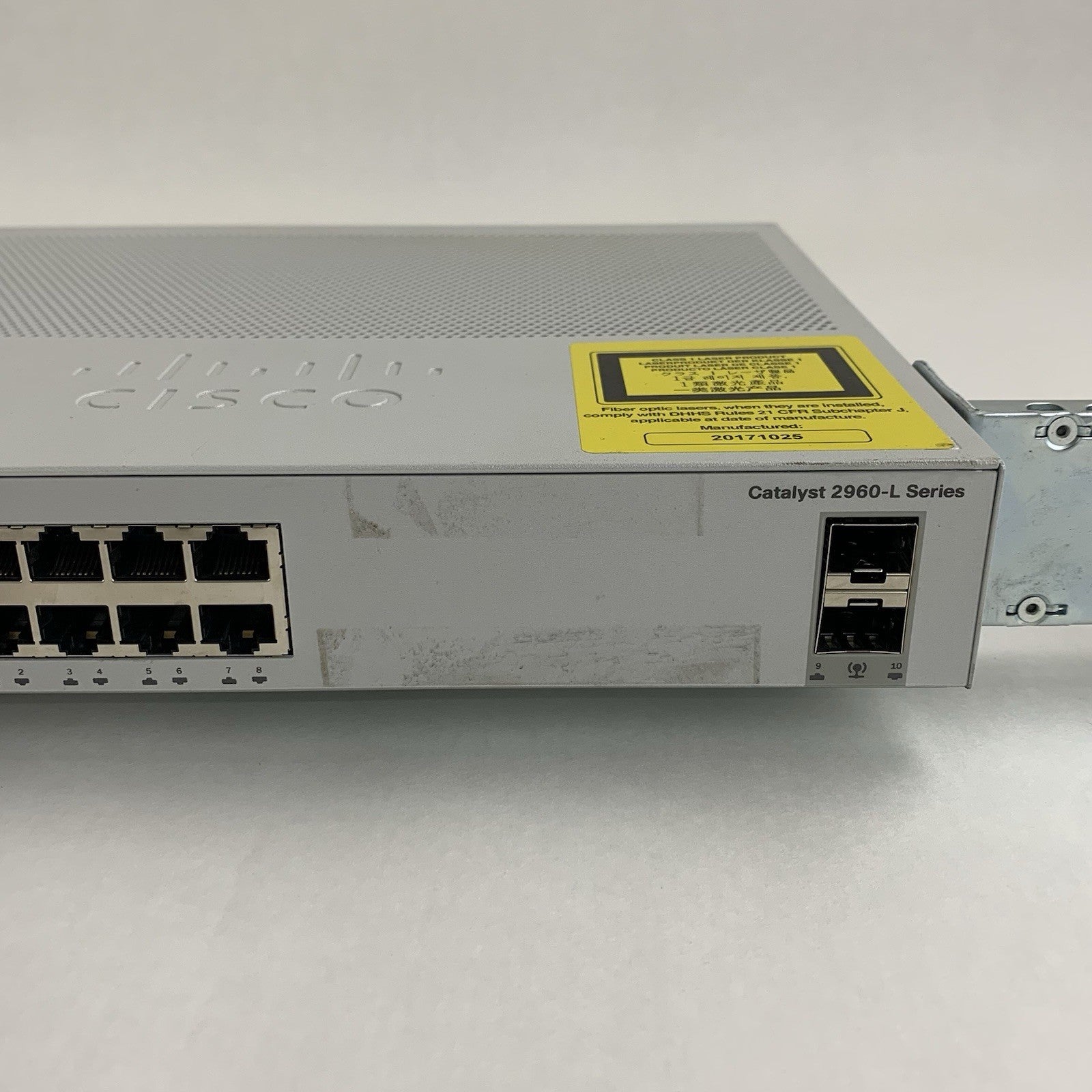 Cisco WS-C2960L-8TS-LL Catalyst 2960 8-Port Gigabit Ethernet Switch Tested3