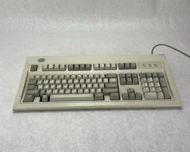 Vtg 1995 IBM Model M Clicky Mechanical Keyboard 92G7453 Lexmark Buckling Spring