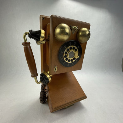 Thomas Collector’s Edition  PP-9 1992 1927 Wooden Wall Telephone Untested