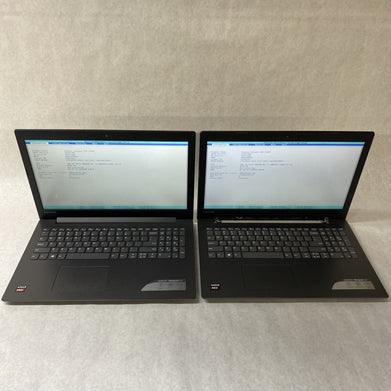 LENOVO IdeaPad 330-15AST 15.6" AMD A9-9420 3.0GHz 4GB RAM No HDD OS Lot Of 2