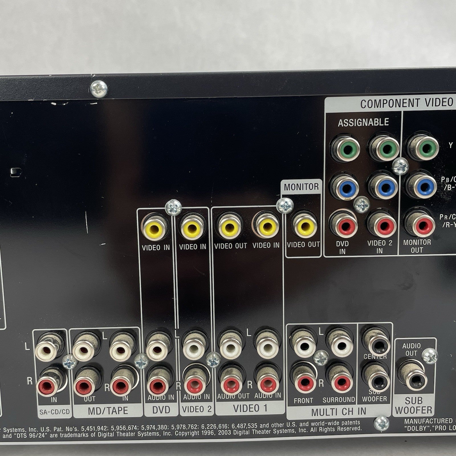 Sony STR-DG500 Digital AV Control Center Receiver