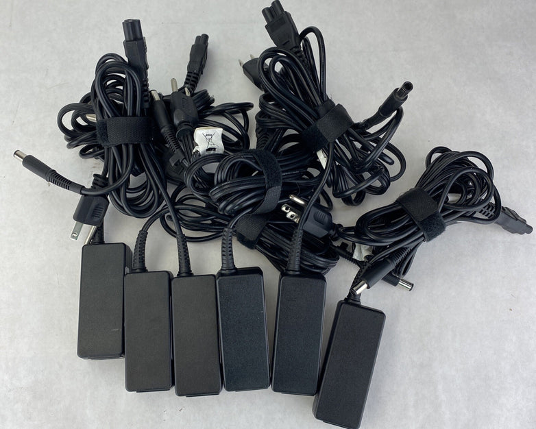 Lot of 6 HP 744481-003 adapter charger power supply 7.4mm*5.0mm 45W 19.5V 2.31A