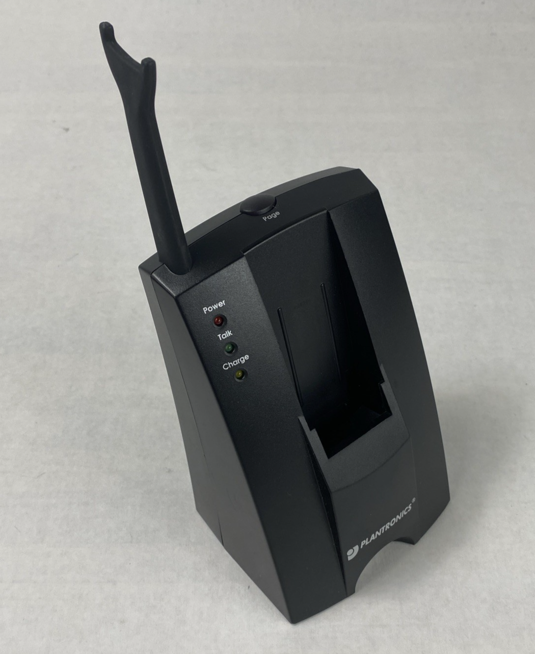 Plantronics Model CT10 Cordless Telephone Phone Headset Base w/ AC Adapter
