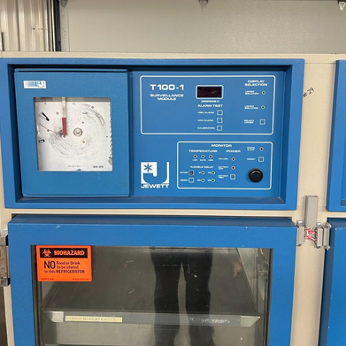 Jewett Surveillance Module T100-1 Blood Bank Refrigerator BBR37