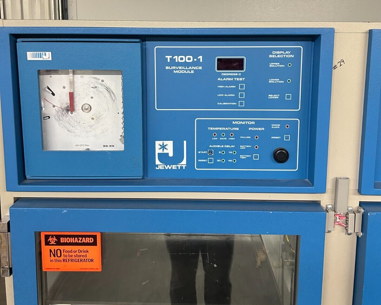 Jewett Surveillance Module T100-1 Blood Bank Refrigerator BBR37