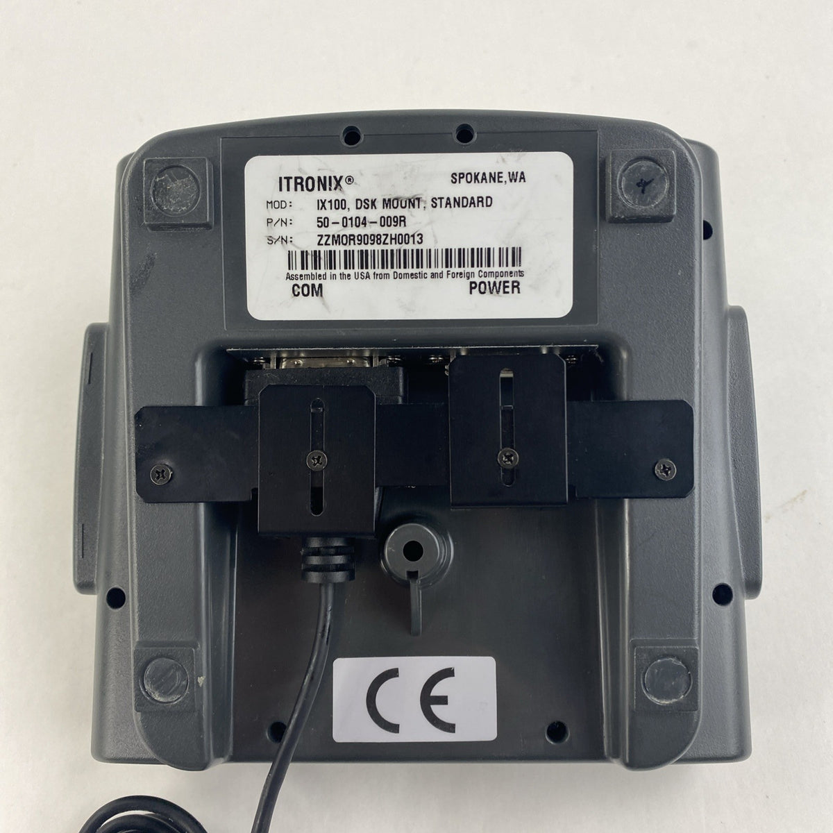 Itronix IX 100 Desk Mount Charger No AC Adapter8