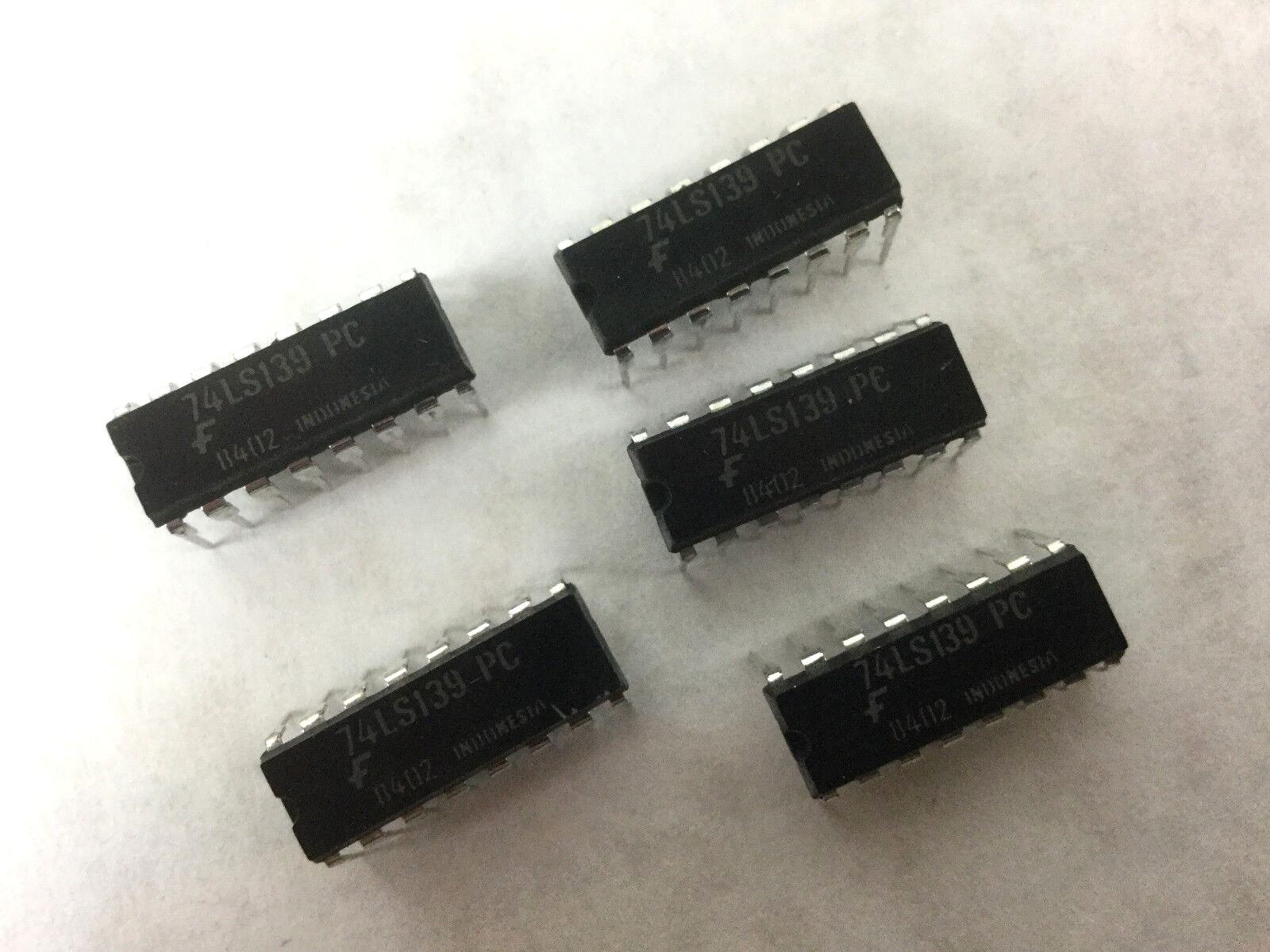 F-74LS139 PC, 16 Pin Dip (Lot of 5)