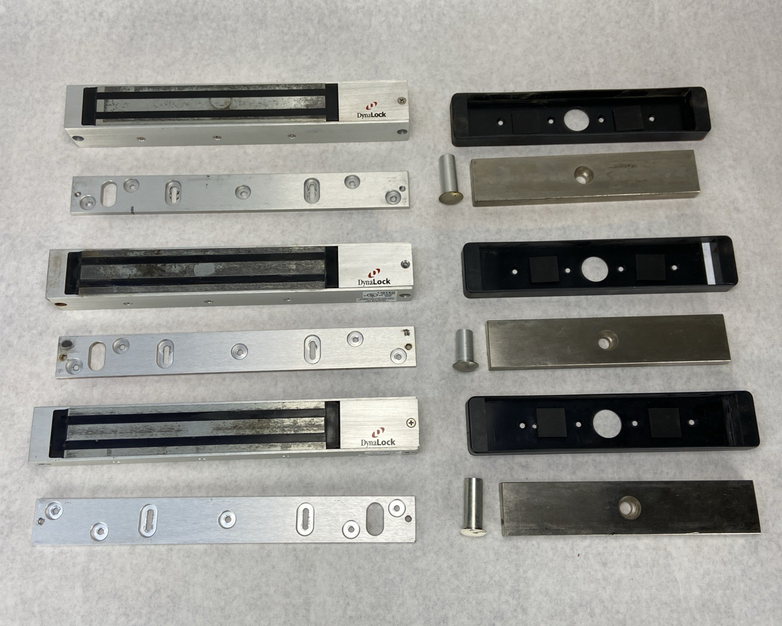 DynaLock 5N98 Electromagnetic Lock with 9001K91 Schneider - Lot of 3 For Repair