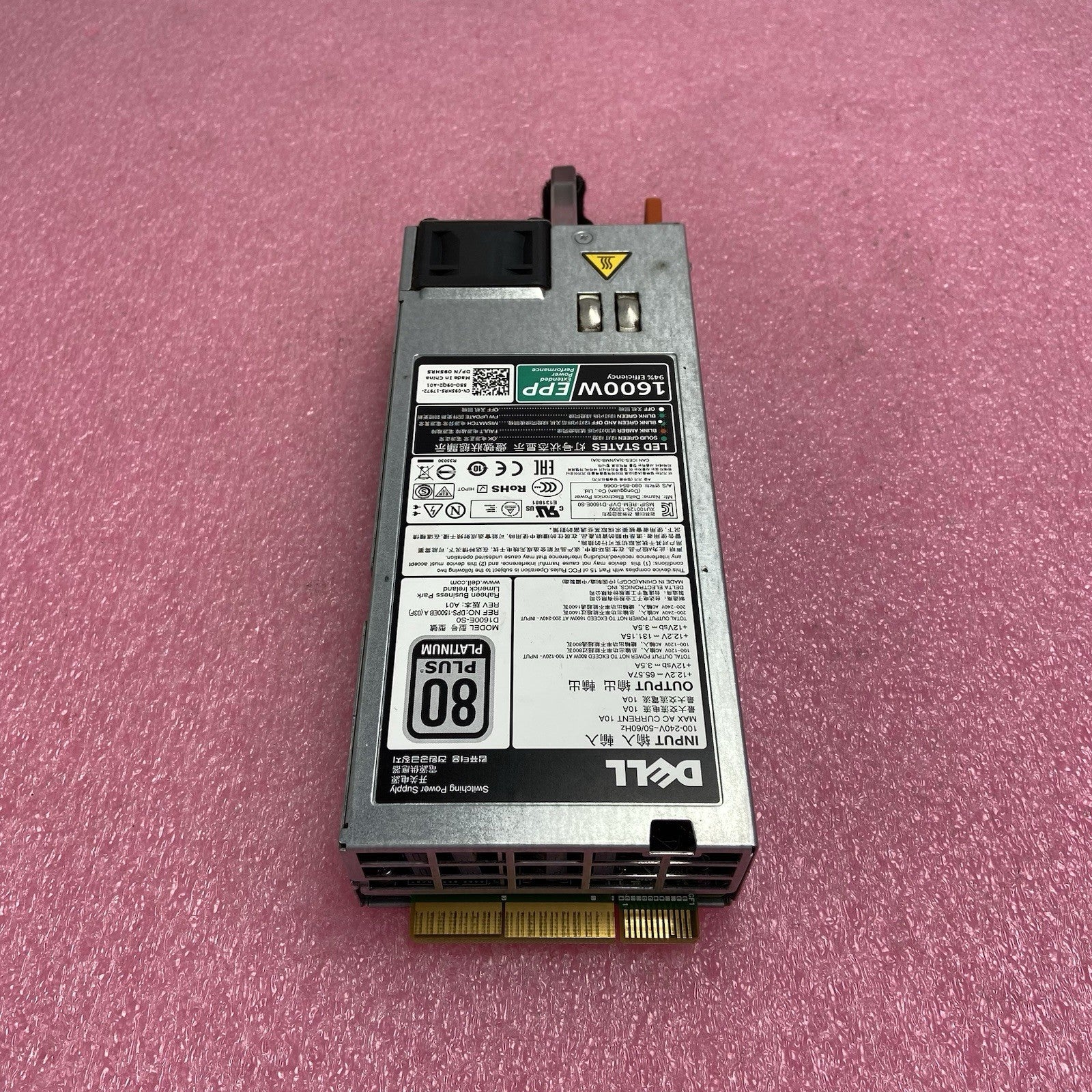 Dell 95HR5 80 Plus Platinum 1600W Power Supply5