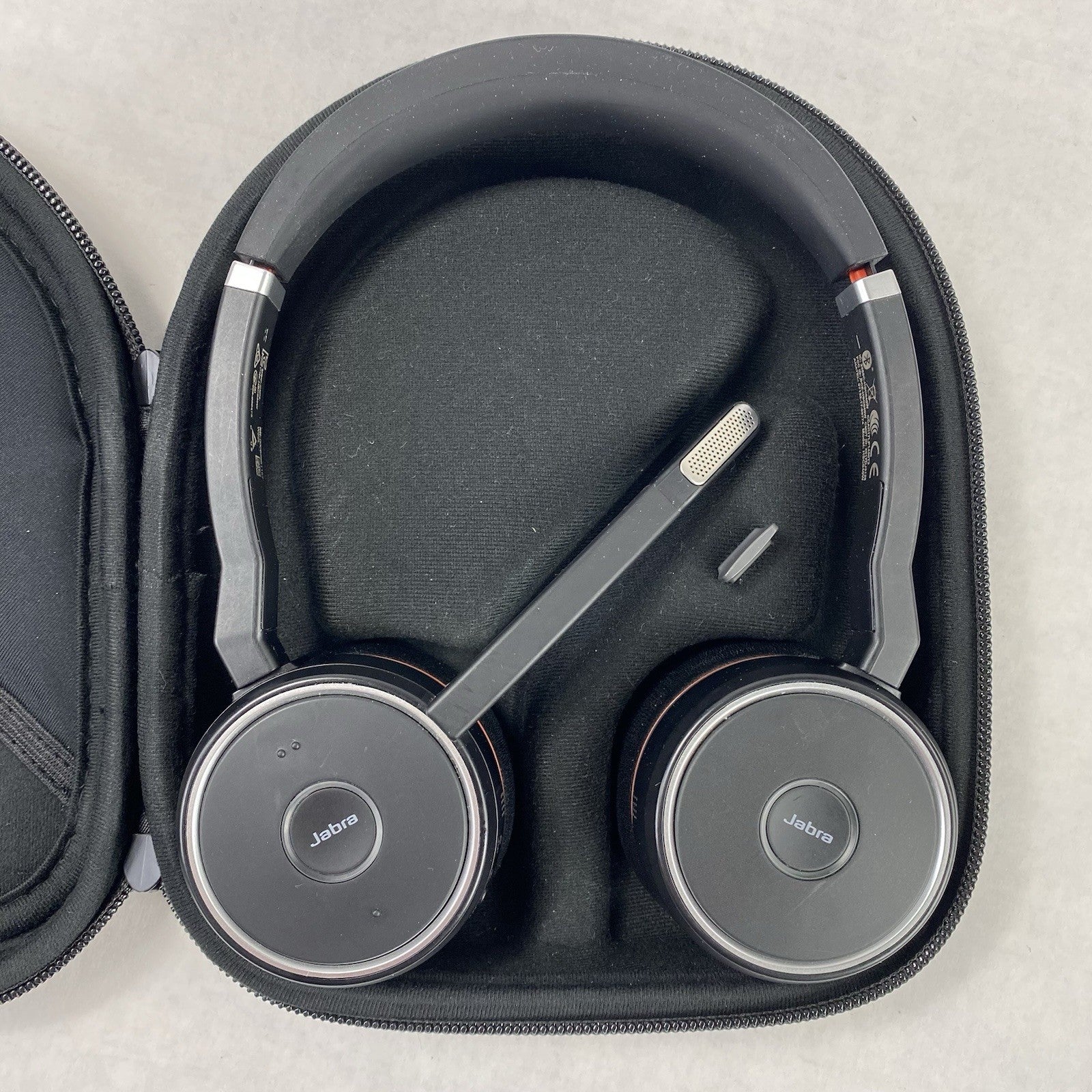 Jabra HSC040W Evolve 75 Wireless Bluetooth Headset with Case And Dongle Tested