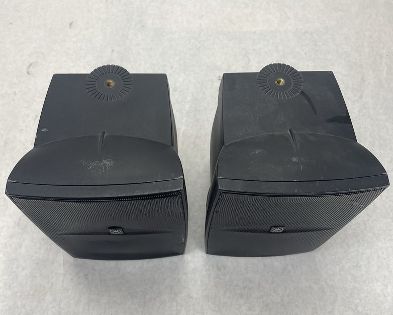 Pair Yamaha NS-AW1 Two-Way Indoor/Outdoor Black Speakers Tested