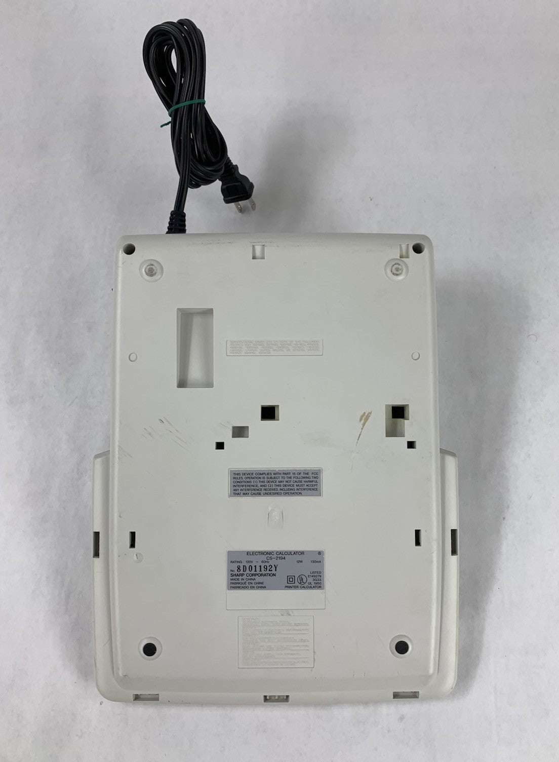 Sharp Compet CS-2194 Printing Calculator8
