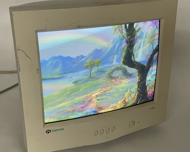 Gateway LE500 CRT  Monitor Tested No Stand