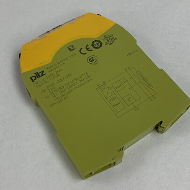Pilz 750108 PNOZ s8 24VDC Contact Expansion Module - Missing Terminal Untested