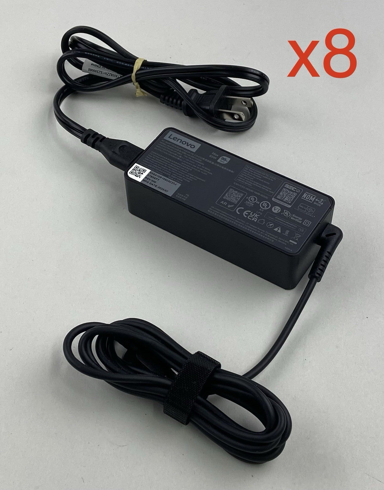 Lenovo ThinkPad 65 Watt 20V 3.25A Type-C USB AC Adapter - Lot of 80