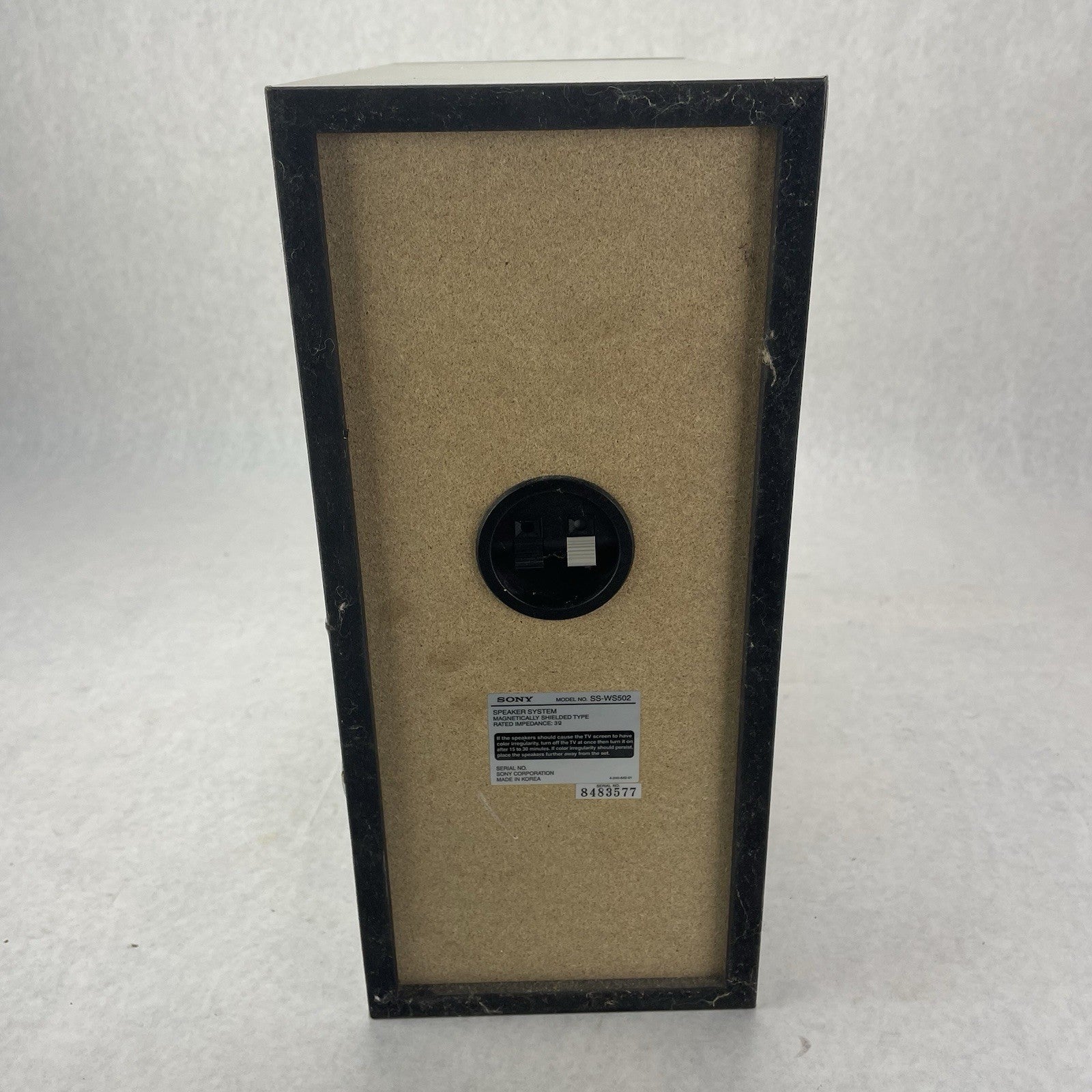 Sony SS-WS502 Bass Reflex Subwoofer3
