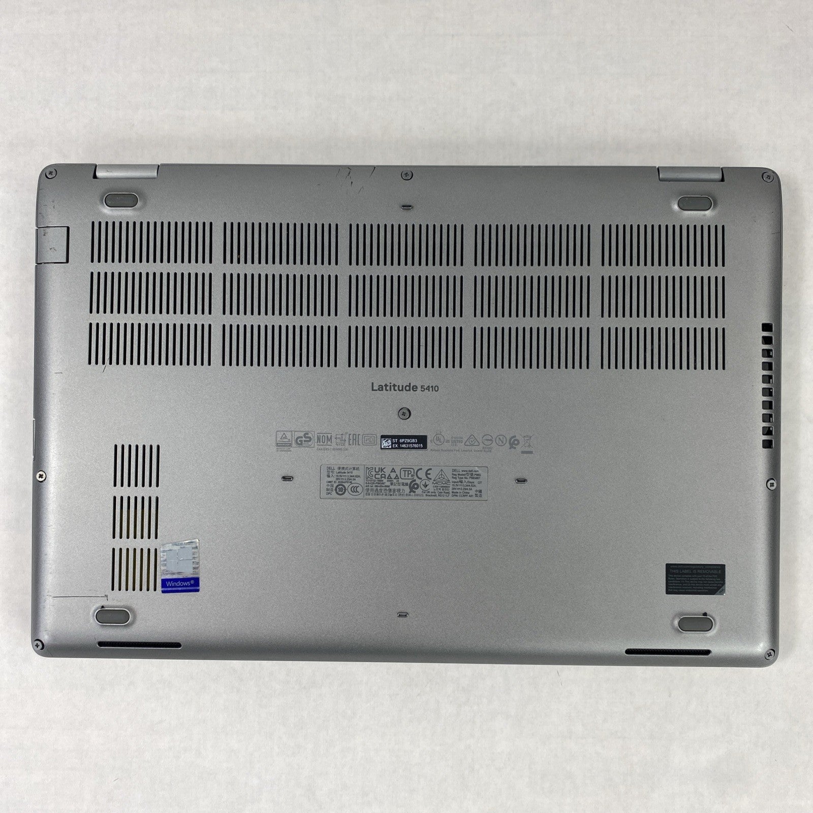 Dell Latitude 5410 Core i7-10610U 1.8 GHz 16GB RAM 14.0" No Battery No SSD No OS