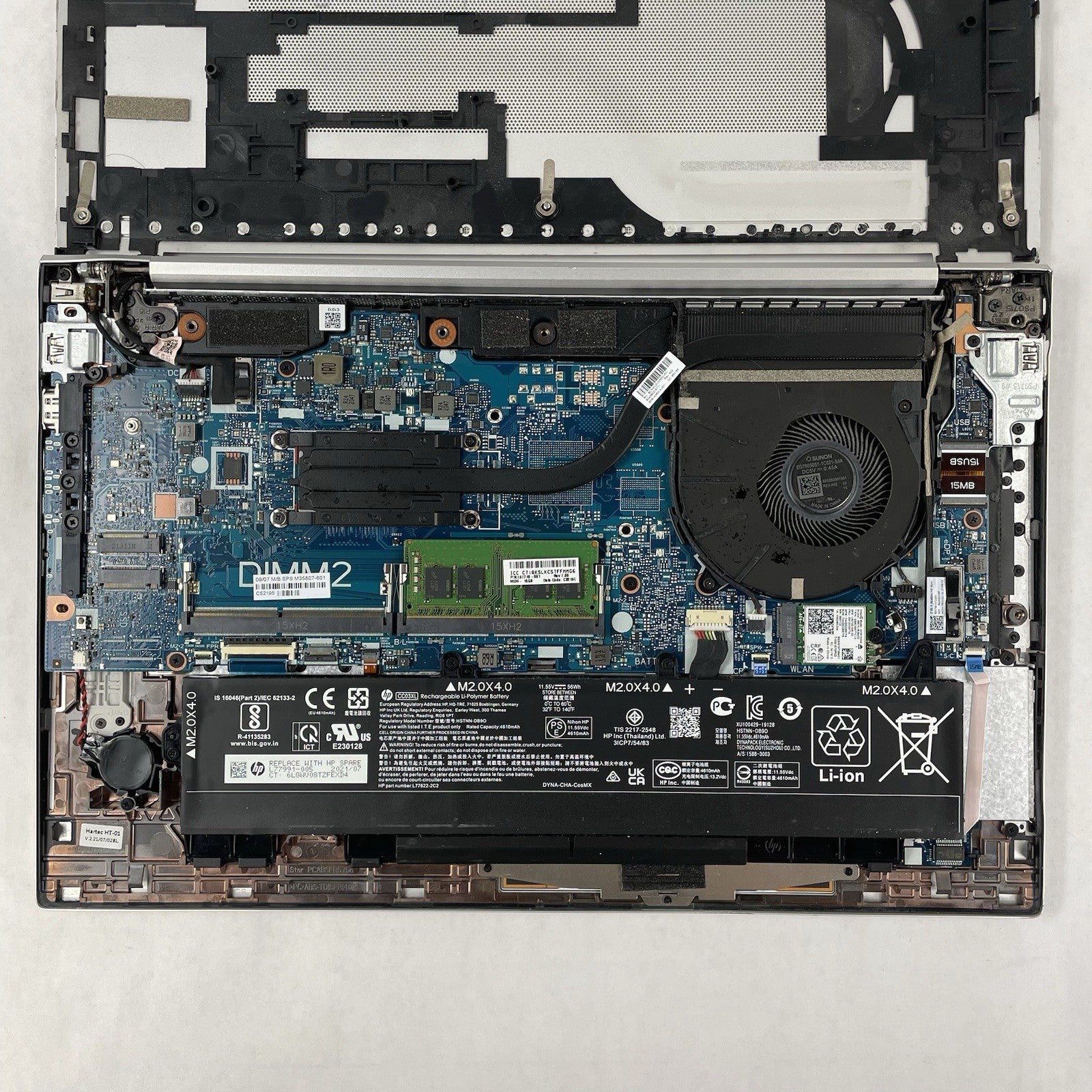 HP EliteBook 850 G6 15.6" i5-1145G7 2.60 GHz 16 GB RAM No SSD/OS/AC - Bad Corner19