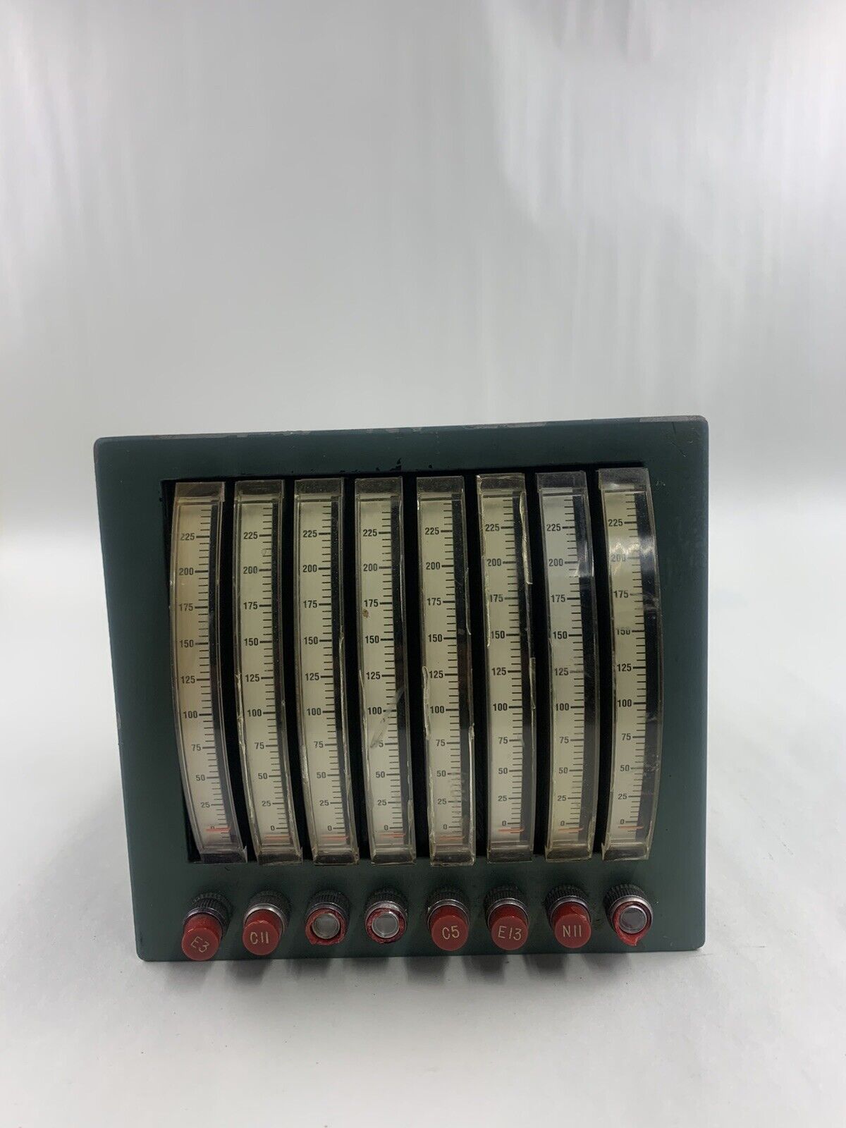 EIL Instrument Division P9-3C Channel Analog Meter