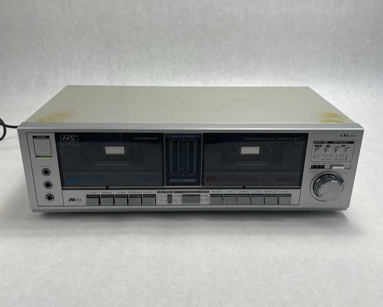 Sear's & Roebuck Double Cassette Player Reorder Tested Working Mdl 93284