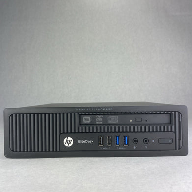 HP EliteDesk 800 G1 USDT Intel Core i5-4590s 3GHz 8GB RAM DVDRW No AC HDD No OS