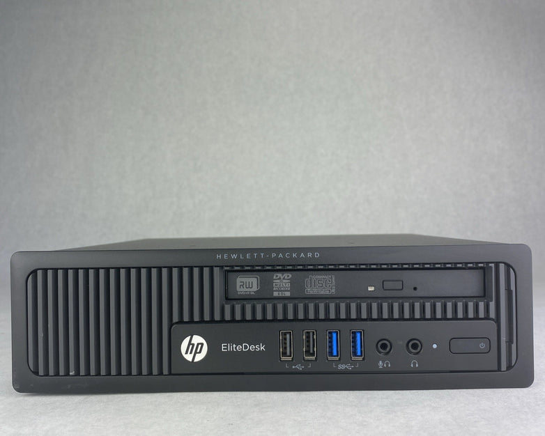 HP EliteDesk 800 G1 USDT Intel Core i5-4590s 3GHz 8GB RAM DVDRW No AC HDD No OS