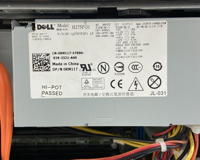 Dell Optiplex 755 SFF Intel Core 2 Duo E6550 2.33GHz 2GB RAM No HDD No OS