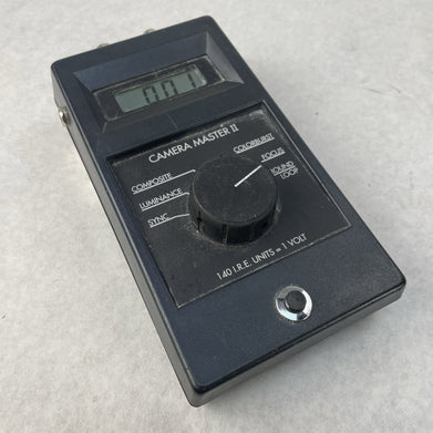 FM Systems CM-2 Camera Master 2 CCTV Video Signal Tester Missing Battery Cover