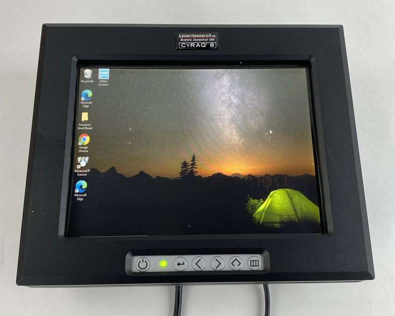Cyber Research CRBF 08SC-TCU CYRAQ 8 High Resolution 8" LCD Touch Monitor - READ