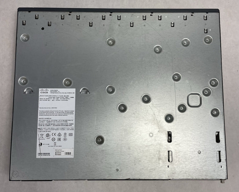 Cisco WS-C2960X-48FPS-L  V07 48 port GIG POE+ Switch Tested & Reset No Rack Ears